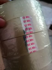 12 - Pieces - 1 Inch - 65 Meters Transparent Tape