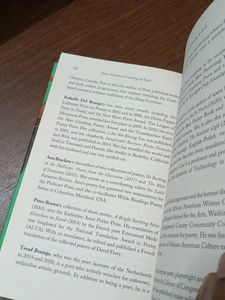 Greening The Earth Hardcover Poetry Book