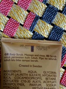 🤩Oriflame Combo SugarScrub &amp; Matka Cream