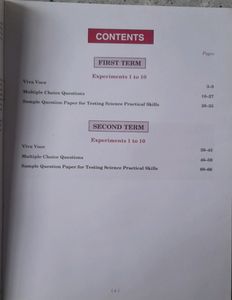 Class 10th Science All Activities