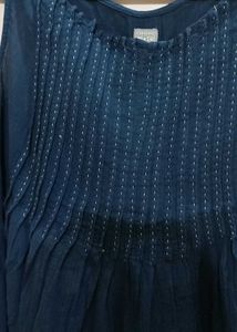 Blue Sleeveless Top- Converse