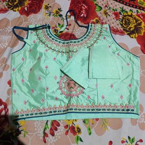 Pink Ethnic Skirt top with dupatta