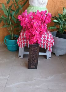 Artificial Dark Pink Blossoms Combo