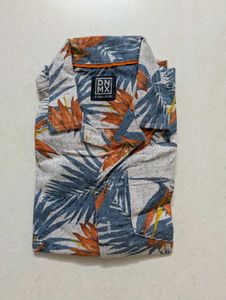 Boys Floral Beach shirt