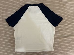 H&amp;M White Crop Top