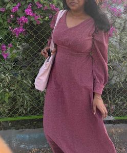 Sparkly Pink Long Dress