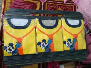 Tshirt Short Set For Kids (Set Of 3)