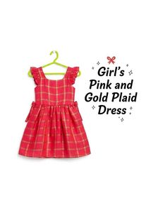 Cute Pink Plaid Dress ❤️
