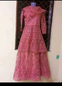 Pink Embellished Lehenga Choli