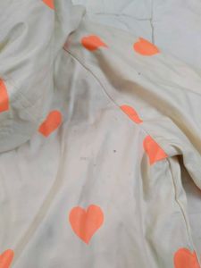 Zara Kids Heart Print Raincoat