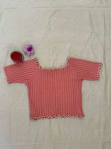 Cute Off Shoulder Top