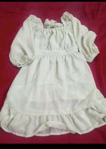 Stylish Flared mint green Mini Dress