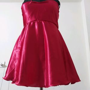 Red Party Frock (All Sizes Available)