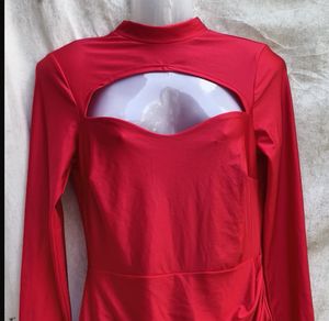 Fashion Nova Red Bodycon Dress