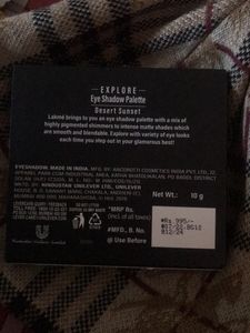 Lakme Explore Eyeshadow Palette