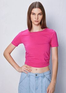 Pink Crop Top