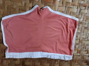 Retro Coral Athletic Shorts