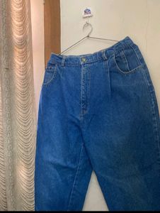 Blue Boyfriend Jeans