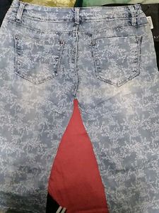 Denim Capri Mid Waist