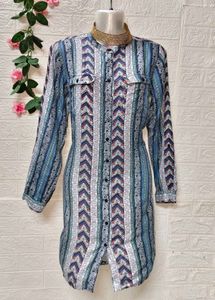 Size M/L 🎁Buy 2 Get 1 Free 🎁PrintedShirt Dress