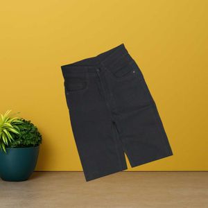 women Black Straight Jeans size 24 (O-62)