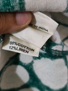 FabIndia Green Floral Dress
