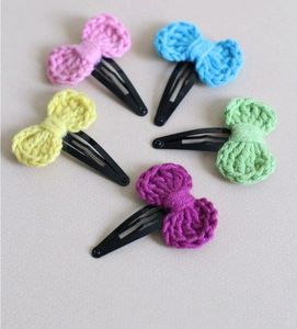 Crochet Bow Hairclip