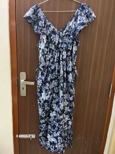 Floral Print Midi Dress