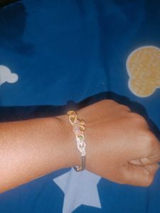 Gold Tone Bangles - Set of Three
