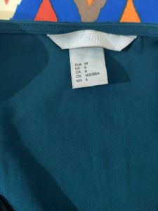 Teal Long Sleeve Top