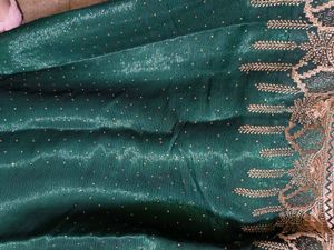 Emerald Green Saree