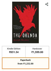 The Orenda - Joseph Boyden