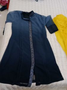 Beautiful Shaded Blue Grey Kurta