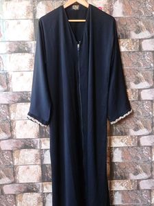 Zardozi Hand Work Z Black Abaya Xl Size
