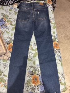Distressed Denim Jeans - Size 4R