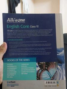 All In One English Core Class 12 CBSE