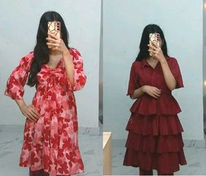Set of 2 mini Stylish frock