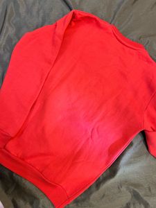 Tommy Hilfiger Red Crewneck