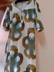 Floral Print Kurta Set