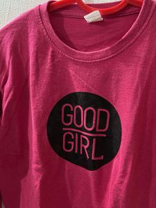 Good Girl Graphic  sweatshirt with pajama