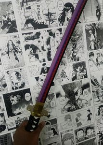 Zoro Shusui Neon Wooden Katana Price - 4000rs