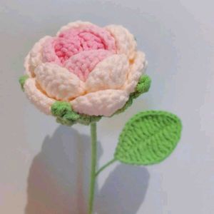 Handmade Crochet Rose Bouquet