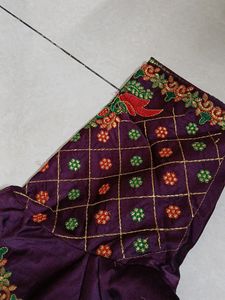Machine Work Ready Made Blouse New