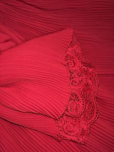 Its A Beautiful Red Midi Dress