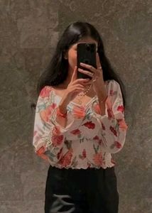 Partywear Crop Top For Womens 🤍