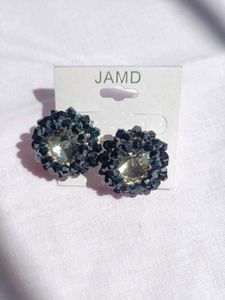 Beaded Stud Earrings