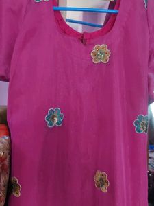 Pink Stones Wit Dupatta Pan. ,t Also