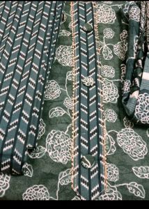 Mix Cotton Suit With Duptta