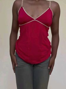 Red Vintage Cami