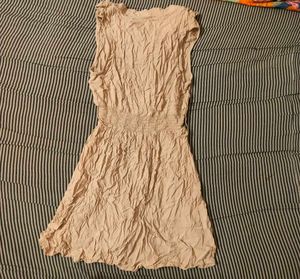 Ruffled Sleeveless Dress